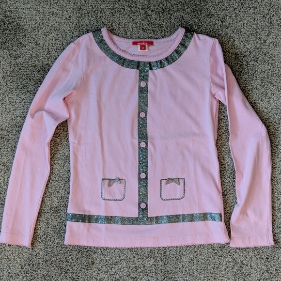 One Kid top and skirt set, size 6x, EUC - Picture 2 of 3